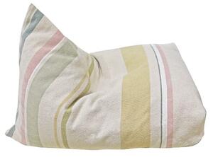 Kremowy dziecięcy worek do siedzenia Cleo Multi Stripe – Lorena Canals
