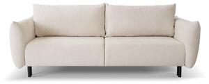 Masseno Sofa UNO z funkcją spania i pojemnikiem na pościel, Rozkładana sofa - Beżowy, OVER THE HORIZON 03