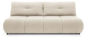 Masseno Sofa CORSO z funkcją spania i pojemnikiem na pościel, Rozkładana sofa - Beżowy, NOW OR NEVER 03