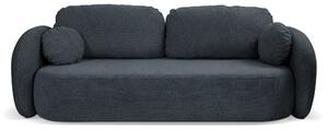Masseno Sofa AMICO z funkcją spania i pojemnikiem na pościel, Rozkładana sofa - Granatowy, ARAGON 79