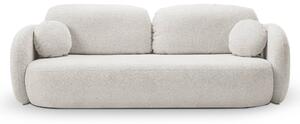 Masseno Sofa AMICO z funkcją spania i pojemnikiem na pościel, Rozkładana sofa - Jasnoszary, ABRIAMO 5