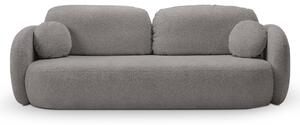 Masseno Sofa AMICO z funkcją spania i pojemnikiem na pościel, Rozkładana sofa - Szary, ABRIAMO 7