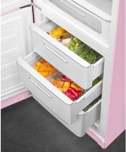Lodówka SMEG FAB32LPK6 Retro No Frost 196.8cm Pastelowy róż