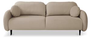 Masseno Sofa AGIO z funkcją spania i pojemnikiem na pościel, Rozkładana sofa - Beżowy, CASTEL 15