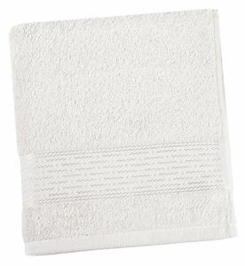 Bellatex Ręcznik kąpielowy Kamilka Pasek biały, 70 x 140 cm