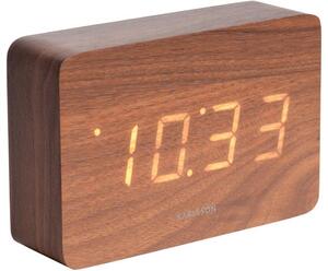 Budzik LED z portem USB Square