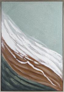 Obraz EUROFIRANY 646 70 x 100 cm Miętowy