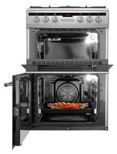 Kuchnia AMICA 617DGE2.33HZPTADPAN(XX) Timer Double Cavity - dwa piekarniki Termoobieg