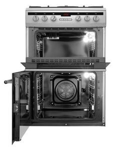 Kuchnia AMICA 617DGE2.33HZPTADPAN(XX) Timer Double Cavity - dwa piekarniki Termoobieg