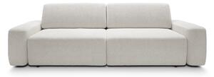 Masseno Sofa VEO z funkcją spania i pojemnikiem na pościel, Rozkładana sofa - Kremowy, RAVEN 22