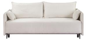 Masseno Sofa ARNO z funkcją spania i pojemnikiem na pościel, Rozkładana sofa - Beżowy, SORRISO 6