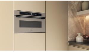 Kuchenka mikrofalowa WHIRLPOOL WMD54MBG 1000W Årednica 32.5 cm pojemnoÅÄ 31L SzÃ³sty zmysÅ Talerz Crisp BeÅ¼owy