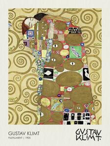 Reprodukcja Fulfillment Lovers 1905, Gustav Klimt