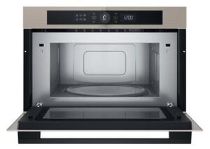 Kuchenka mikrofalowa WHIRLPOOL WMD54MBG 1000W Årednica 32.5 cm pojemnoÅÄ 31L SzÃ³sty zmysÅ Talerz Crisp BeÅ¼owy