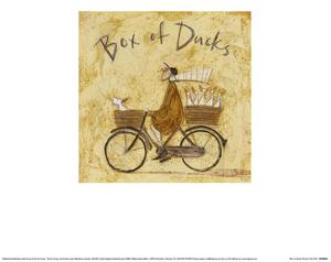 Druk artystyczny Sam Toft - Box of Ducks