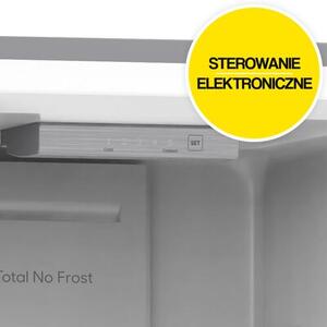 Lodówka SMITH&BROWN SFBF-532-SE3 No Frost 175cm Srebrna