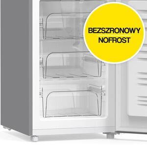 Lodówka SMITH&BROWN SFBF-532-SE3 No Frost 175cm Srebrna