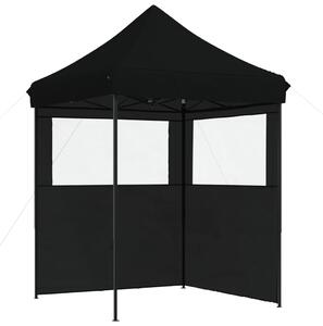 Namiot imprezowy typu pop-up z 2 ściankami, czarny