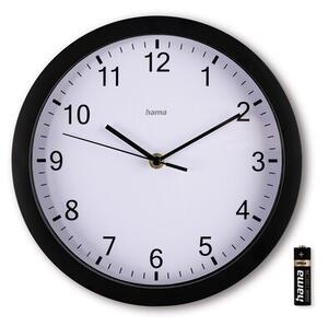 Zegar ścienny HAMA Elba 25 cm Czarny