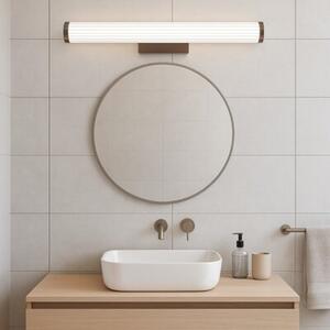 Kinkiet łazienkowy kawowy podłużny 60 cm zmienna barwa nad lustro LED 12W VENA Light Prestige