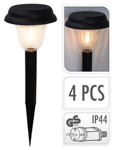 ProGarden Lampy ogrodowe LED, 4 szt., 11,5x35 cm