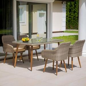 Fotel ogrodowy PATIO Marlene Beżowy