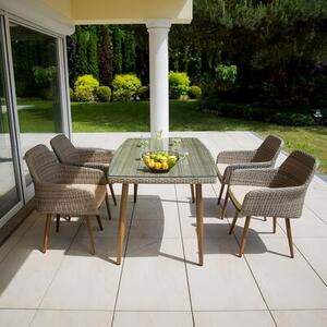 Fotel ogrodowy PATIO Marlene Beżowy