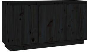 Czarna komoda z drewna sosnowego - Jodi 4X