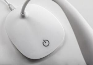 Lampka biurkowa nowoczesna biała regulowana do biura salonu ściemnialna USB neutralna barwa LED 2W BEDI Rabalux