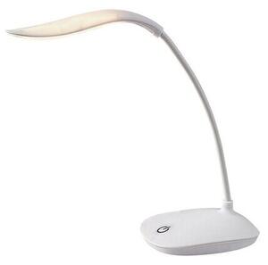 Lampka biurkowa nowoczesna biała regulowana do biura salonu ściemnialna USB neutralna barwa LED 2W BEDI Rabalux