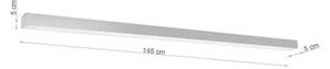 Kinkiet PINNE 1450 ALU 3000K 48W Thoro Lighting model TH.091