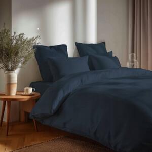 Pościel z adamaszku bawełniana denim/niebieska 220x200 PURE Detexpol