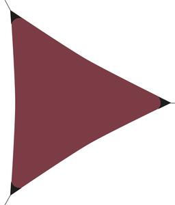 Żagiel przeciwsłoneczny PROGARDEN 984461 Bordowy 360 x 360 x 360 cm
