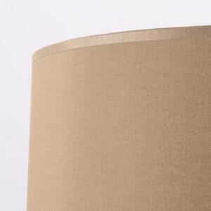 Lampa stojąca podłogowa z abażurem taupe trójnóg 1xE27 15W NEVIA Sollux Lighting