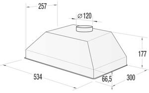 Okap GORENJE BHI611ES Stal nierdzewna