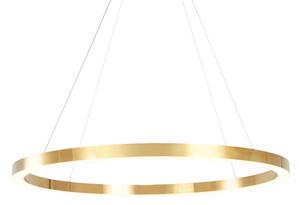 Złota lampa wisząca LED Midway 3000K 65W pierścień sypialniany