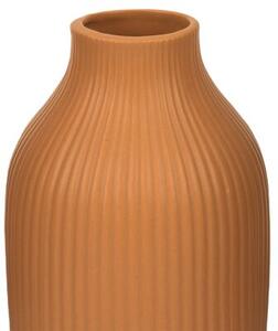 Wazon MY HOME Clay 12.6 x 12.6 x 20 cm Brązowy
