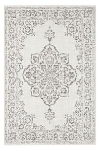 Szaro-kremowy dywan odpowiedni na zewnątrz NORTHRUGS Tilos, 80x150 cm