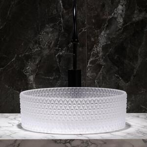 Umywalka nablatowa HYDROSAN BRILLANT1-WH-400 Okrągły Biały
