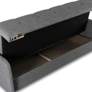 Wersalka Sofa Kanapa RozkÅadana Z FunkcjÄ Spania Dwuosobowa Szara ARIA