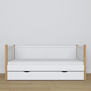 Drewniana sofa szufladą N01 Classic
