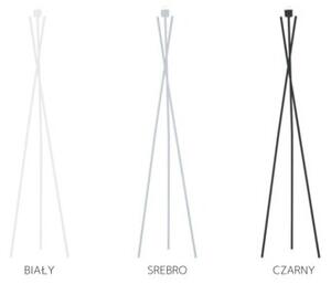 Lampa stojąca podłogowa trójnóg z abażurem walec MORIS