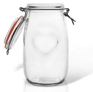Słoik patentowy z klipsem szklany 1,5 l
