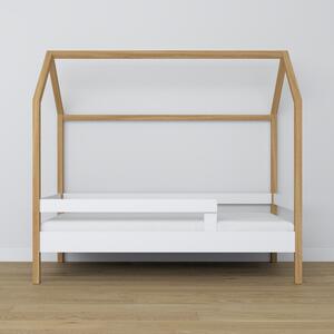 Drewniane łóżko domek 1B/H