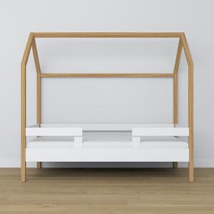 Drewniane łóżko domek 1A/H
