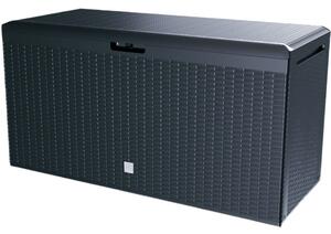 Skrzynia ogrodowa PROSPLAST Boxe Rato Plus MBRP290-S433 290L Antracytowy