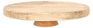 Patera SJAL MANGO drewniana na nóżce 33x7 cm