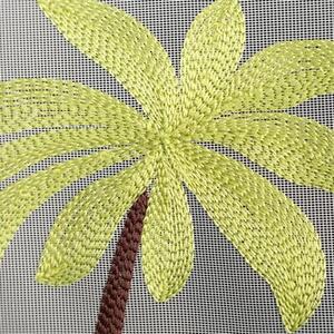 Firana gotowa EUROFIRANY Dino 140 x 250 cm BiaÅo-zielony