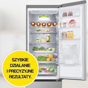 Lodówka LG GBF7272DPY No Frost 203cm Prime Silver DoorCooling+ LinearCooling Półka na wino