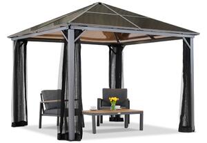 Altana ogrodowa Milos 3x3m z moskitierą Garden Point